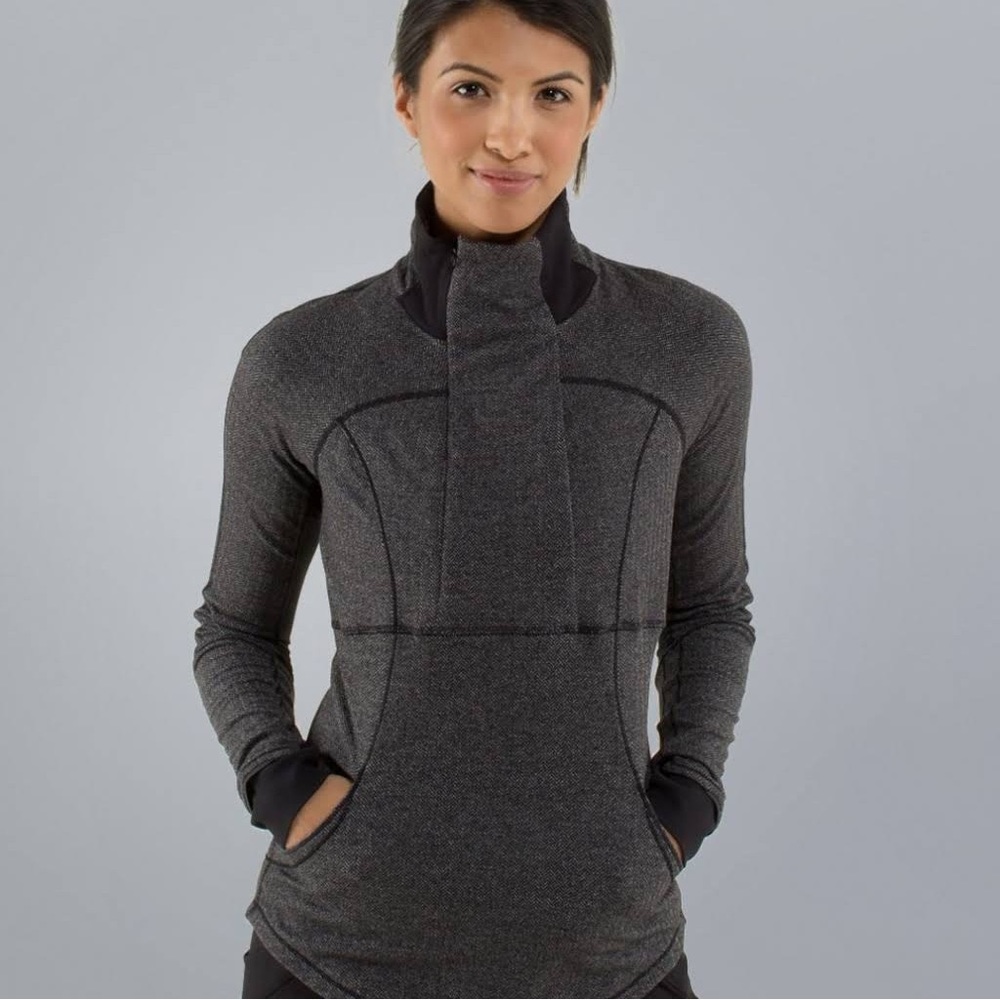 Lululemon Base Runner Half Zip Gem